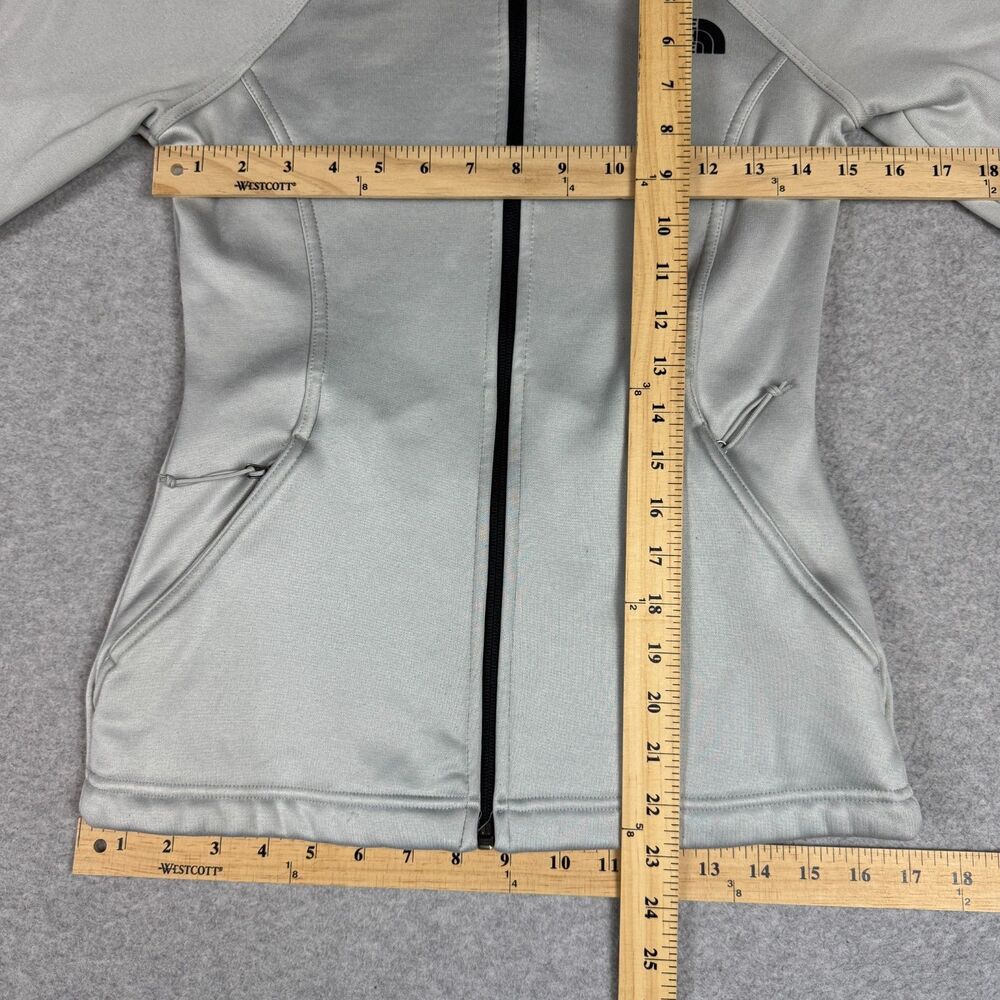 Women's North Face Athletic Fit Full Zip Turtle Neck Style Jacket - Size XS - Picture 6 of 7